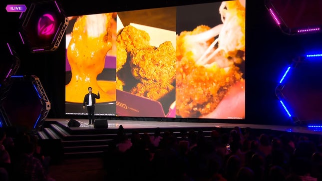 تصویر همراه با مقاله با عنوان Taco Bell رویدادی شبیه E3 برگزار کرد و عجیب بود
